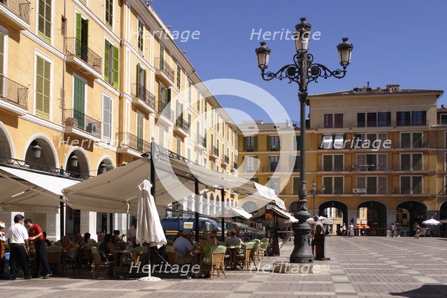 Placa Major, Palma, Mallorca, Spain.