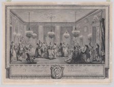 Le Bal Paré, 1774. Creator: Antoine Jean Duclos.