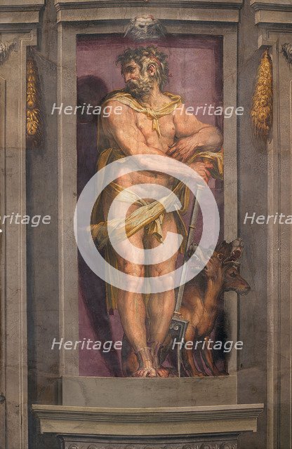 Pluto, 1556-1557. Artist: Gherardi, Cristofano (1508-1556)