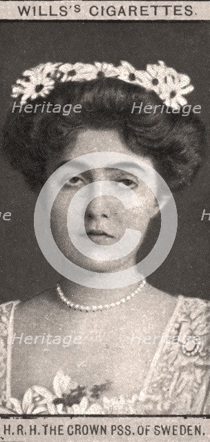 H.R.H The Crown PSS. Of Sweden, 1908.Artist: WD & HO Wills