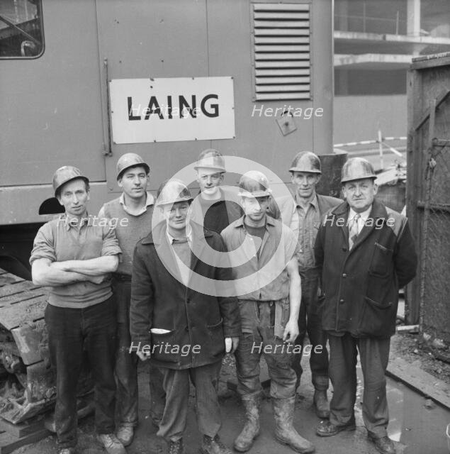 CIS Building, Cooperative Insurance Society Tower, Miller Street, Manchester, 04/11/1960. Creator: John Laing plc.