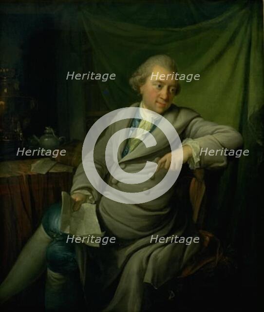 Postmaster and Council of Justice, Johan Georg Pauli, 1770. Creator: Jens Juel.