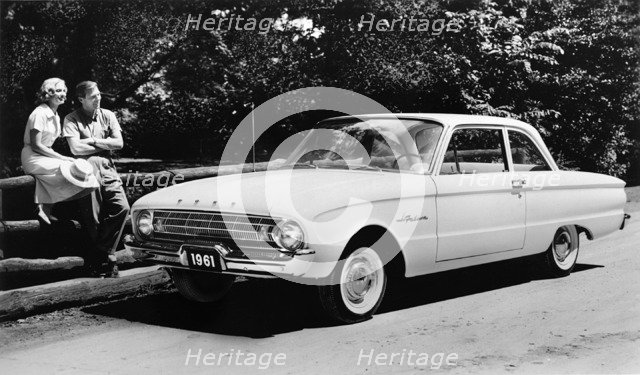 1961 Ford Falcon Tudor sedan Artist: Unknown.