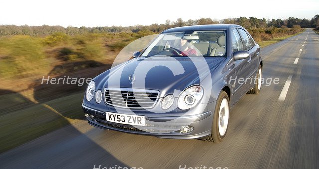 2003 Mercedes Benz E320 cdi Avantgarde. Artist: Unknown.