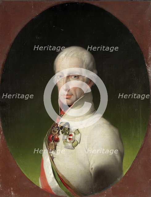 Portrait of Holy Roman Emperor Francis II (1768-1835), c. 1870.