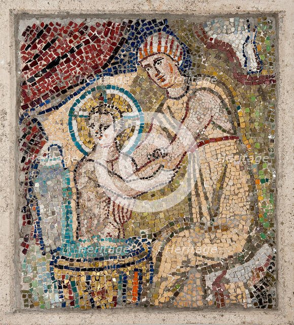 The ablution of the child, 705-707. Creator: Byzantine Master.