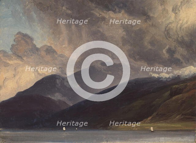 From Balestrand at the Sognefjord, probably 1839. Creator: Thomas Fearnley.