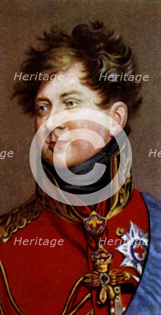 King George IV. Artist: Unknown