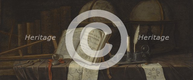 Vanitas Still Life. Artist: Collier, Edwaert (1642-1708)