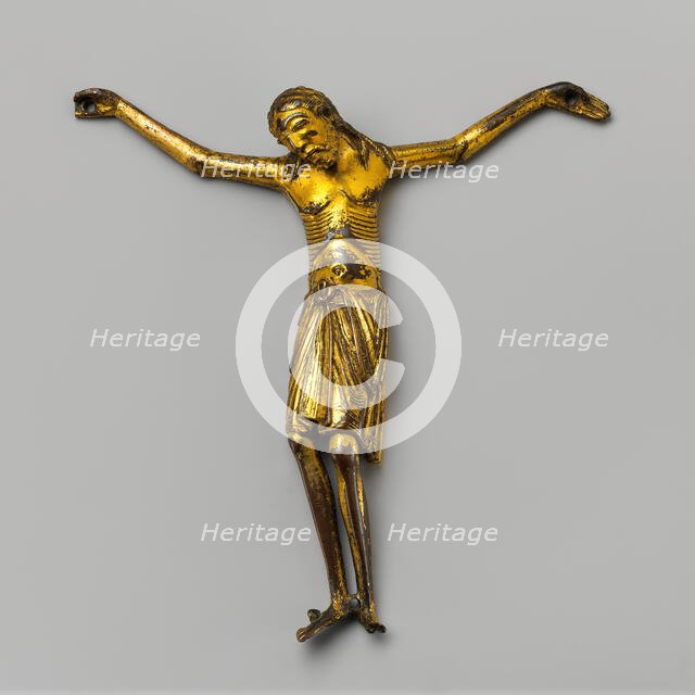 Crucified Christ, French or British, ca. 1125-50. Creator: Unknown.