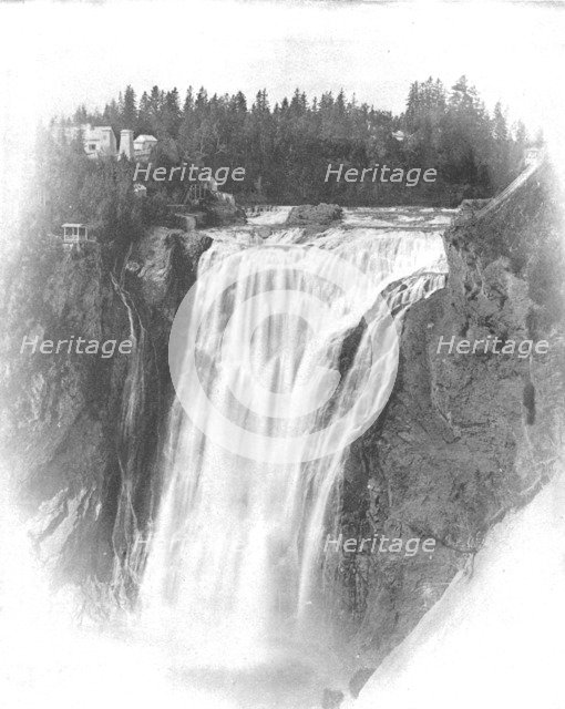 Falls of Montmorency, Quebec, Canada, c1900. Creator: Unknown.