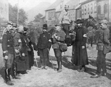 A group of military chaplains, World War I, 1914. Artist: Unknown