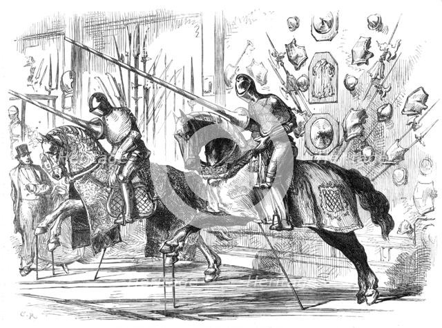 Group from the Meyrick Collection of Armour, in the South Kensington Museum, 1869. Creator: C. R..