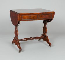 Sofa Table, 1836/46. Creator: John and Joseph W. Meeks Company.