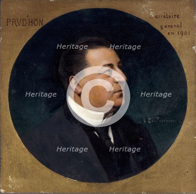 Portrait of Charles Prud'hon (1843-1930), member of the Comédie-Française, between 1901 and 1913. Creator: Louis Edouard Paul Fournier.