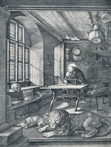 'St Jerome in his Study', 1514 (1906). Artist: Albrecht Durer.