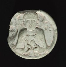 Medallion with Christ, c. 1200-1400. Creator: Unknown.