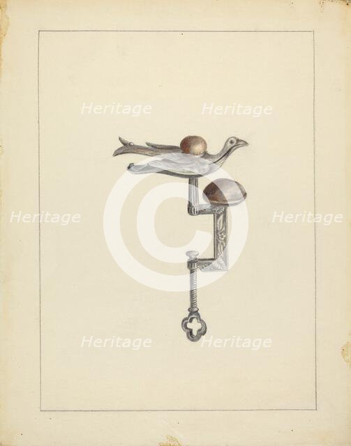 Sewing Bird, c. 1937. Creator: Charlotte Winter.