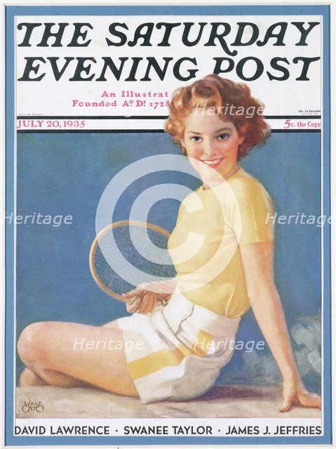 Cover of The Saturday Evening Post, American, July 20, 1935. Artist: Unknown