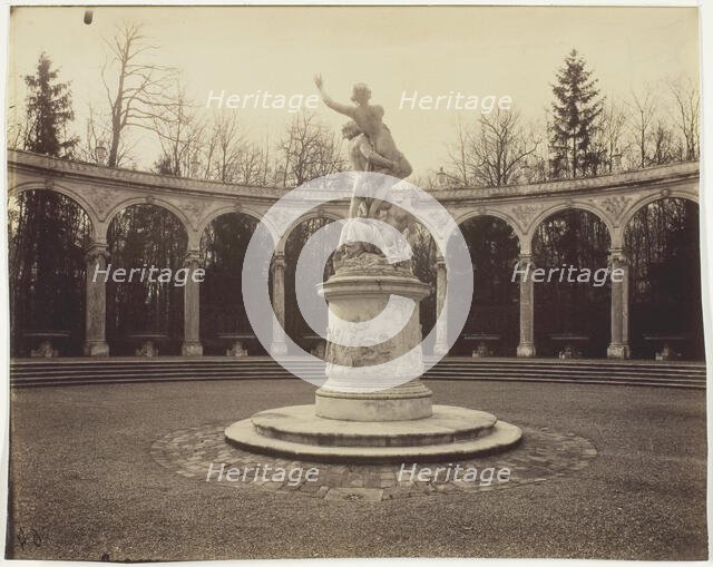 Versailles, Bosquet de la Colonnade, 1904. Creator: Eugene Atget.