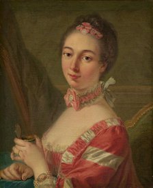 Portrait of a Lady, 18th century. Creator: Anon.