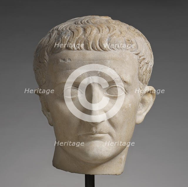 Portrait Head of Tiberius (\The Lansdowne Tiberius\), A.D. 14-37. Creator: Unknown.