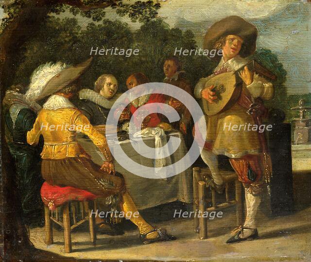 An Outdoor Party, c.1620-c.1630. Creator: Dirck Hals.