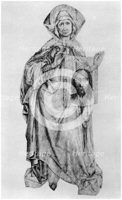 St Veronica, mid 15th century (1958). Artist: Unknown
