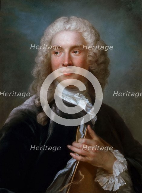 Portrait of Charles-Joseph Natoire (1700-1777), 1741.