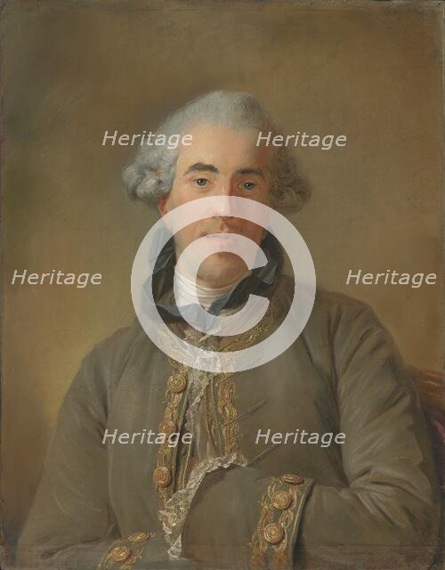 Portrait of Théophile Van Robais, 1770. Creator: Jean-Baptiste Perronneau.
