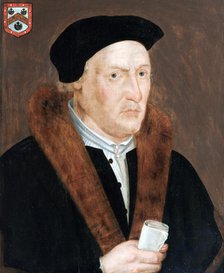 'Sir Thomas Exmewe, Lord Mayor 1517', c1550. Artist: John Bettes