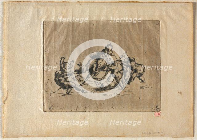 Bacchanal with Children and Donkey. Creator: Jean-Baptiste Carpeaux (French, 1827-1875).