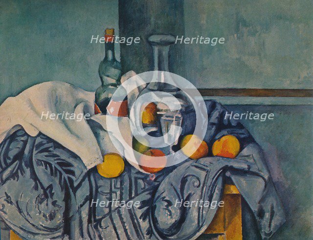 'The Peppermint Bottle', 1893-1895. Artist: Paul Cezanne.