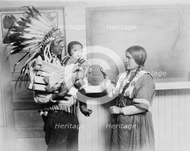 Chief Fish Wolf Robe, between c1915 and c1920. Creator: Bain News Service.