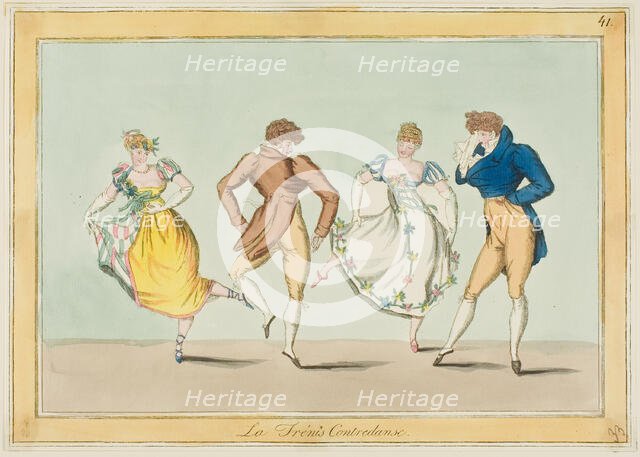 La Trenis Contredanse, n.d. Creator: Unknown.