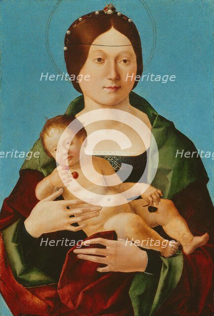 Virgin and Child, 1490/96. Creator: Ercole de' Roberti.