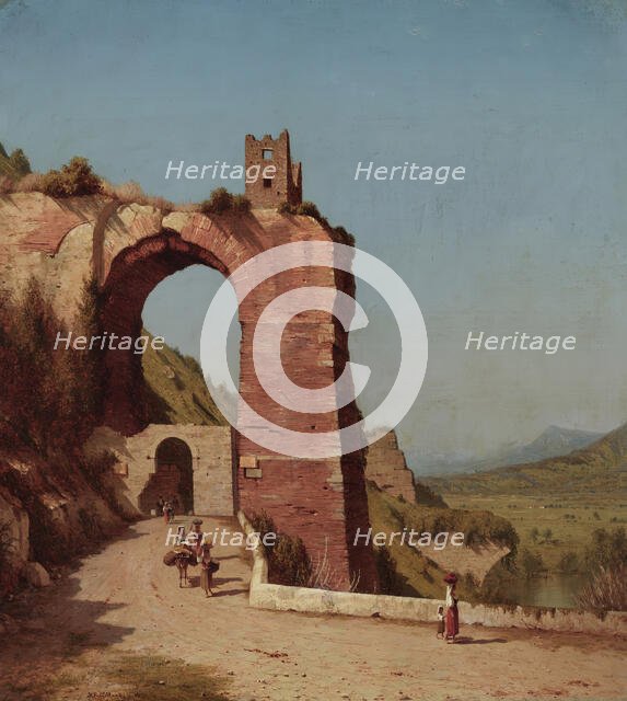 The Arch of Nero, 1871. Creator: Sanford Robinson Gifford.