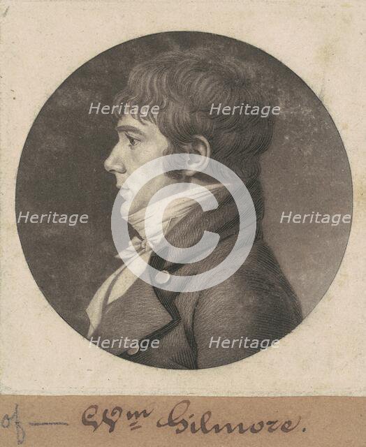 William Gilmor, 1803. Creator: Charles Balthazar Julien Févret de Saint-Mémin.