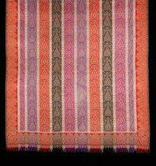 Shawl, probably French, 1860-75. Creator: Unknown.
