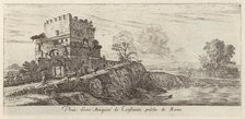 Veue d'une Antiquité de Constantin proche de Rome, 1640-1660. Creator: Israel Silvestre.
