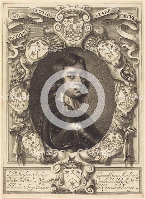 John Mordaunt, Viscount Mordaunt. Creator: William Faithorne.