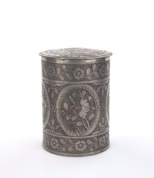 Tea caddy, date unknown. Creator: Unknown.