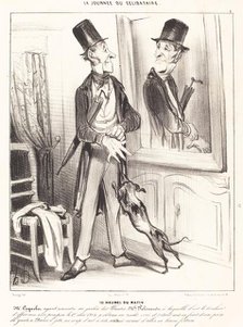 10 heures du matin, 1839. Creator: Honore Daumier.