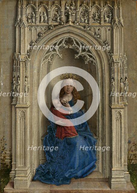 The Virgin and Child enthroned, 1433. Creator: Rogier Van der Weyden.