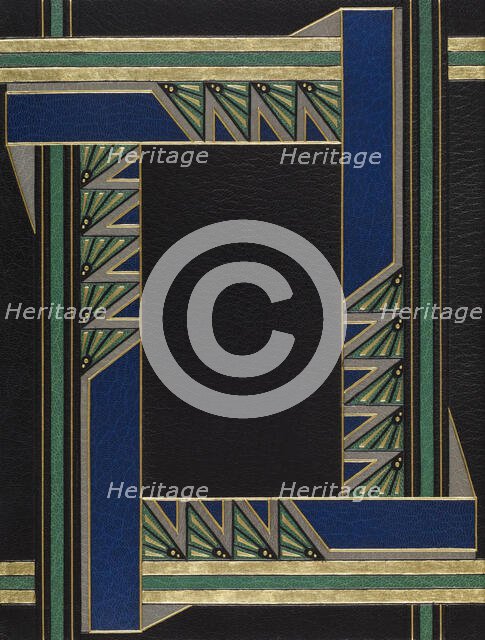 Cover of "Les Ballades Françaises", 1927.  Creator: Paul Gruel.