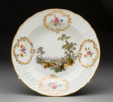 Soup Plate, Meissen, 1763/74. Creator: Meissen Porcelain.
