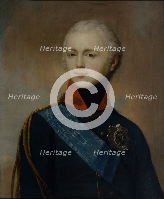 Portrait of Emperor Alexander I (1777-1825). Artist: Anonymous  