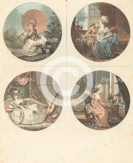 Les heures du jour. Creator: Jean Francois Janinet.