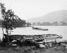 Steamboat graveyard, Lake George, N.Y., between 1900 and 1905. Creator: Unknown.