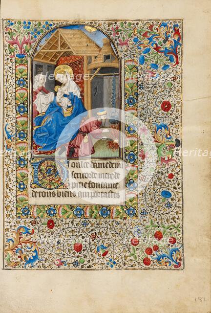 The Holy Family; Book of Hours, about 1440-1450. Creator: Workshop of the Bedford Master.